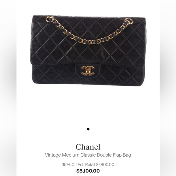 SOLD Chanel Medium Double Flap Bag - Picture 12 of 17